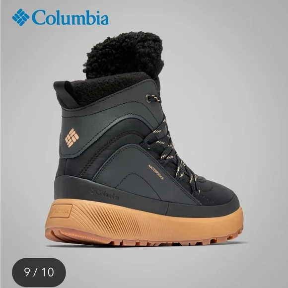 NEW 🖤 COLUMBIA Women's Red Hills Omni-Heat Winter Faux Fur Boot (Size 7) - Picture 9 of 17